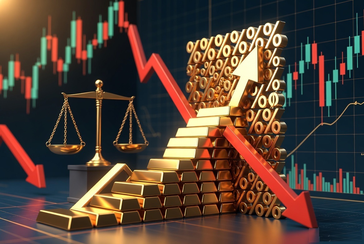 Gold Rally Faces Resistance as High Interest Rates Continue to Weigh on Bullion