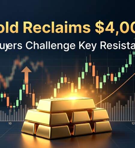 Gold Reclaims $4,000 as Buyers Challenge Key Resistance