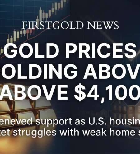 Gold prices are holding