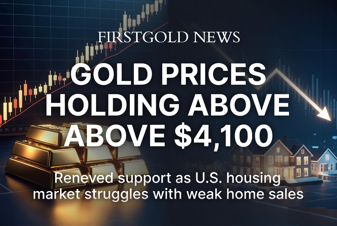 Gold prices are holding