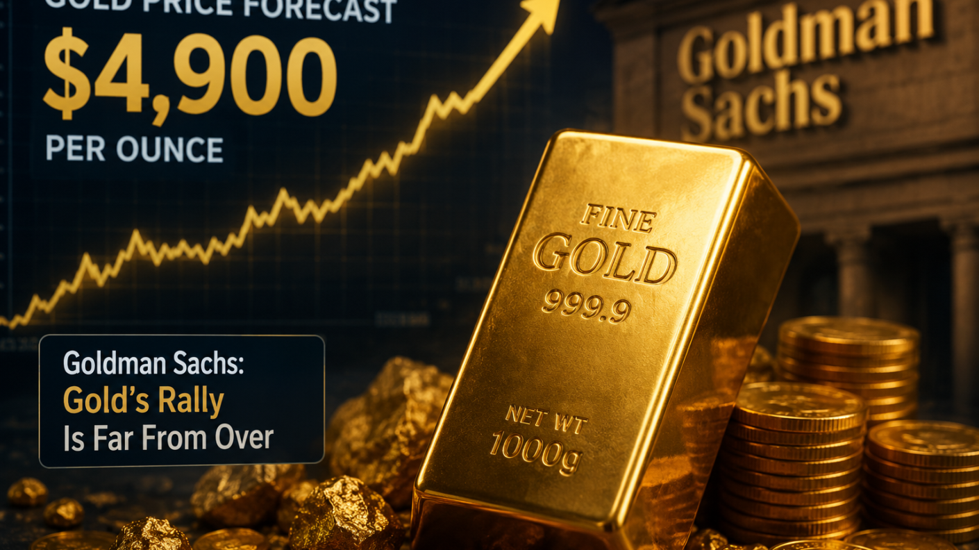 Goldman Sachs: Gold's Rally Is Far From Over