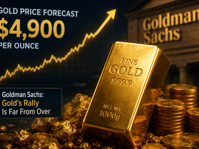 Goldman Sachs: Gold’s Rally Is Far From Over