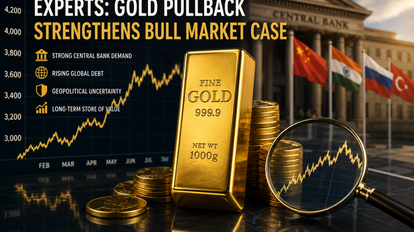 Gold's Retreat Seen as Healthy Pause as Long-Term Bull Market Gains Momentum