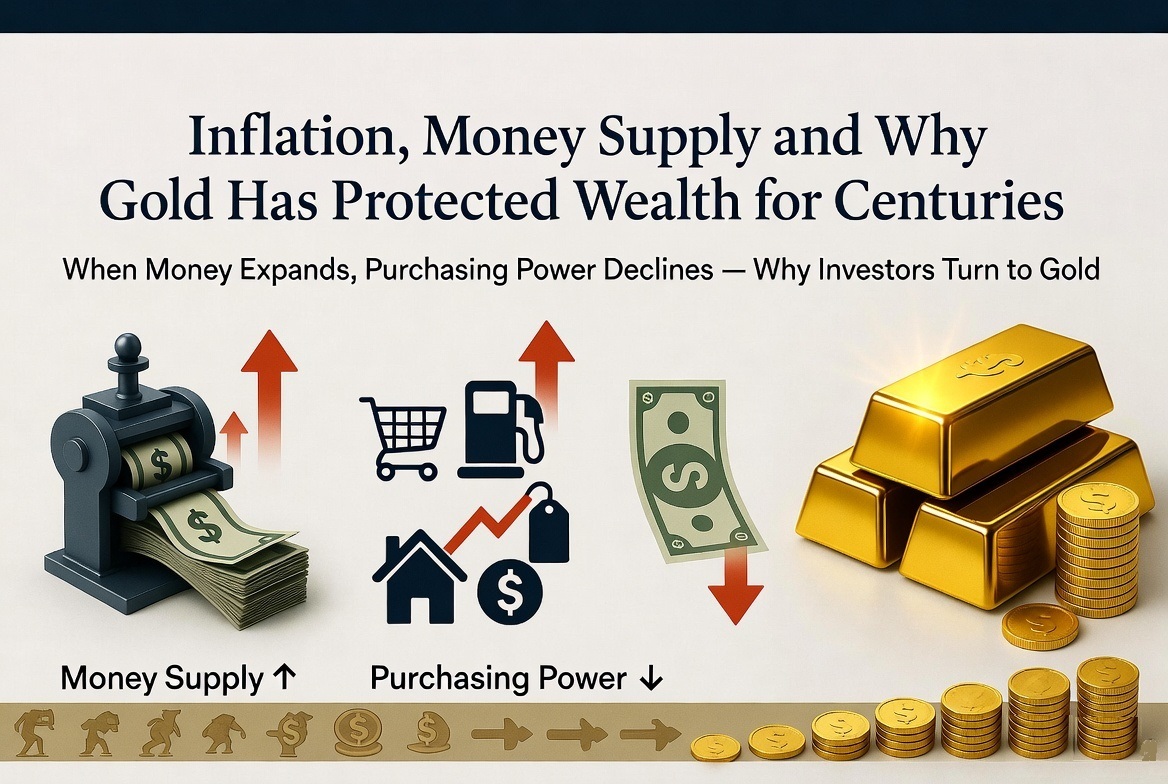 Inflation, Money Supply and Why Gold Has Protected Wealth for Centuries