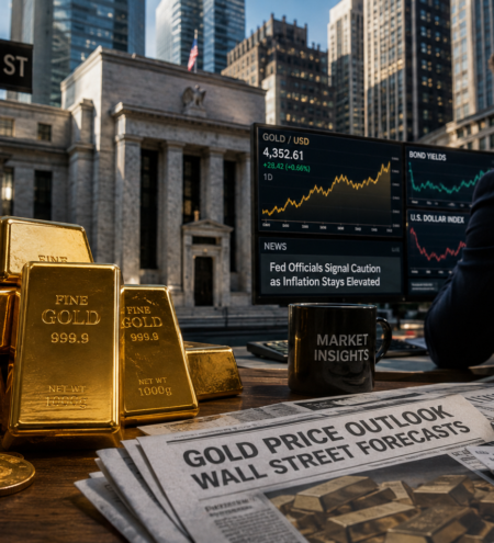 JPMorgan Lowers Gold Expectations as Fed Uncertainty Returns