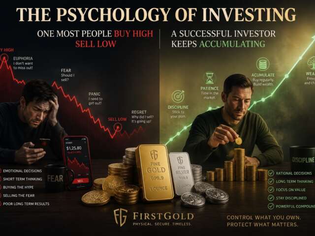 The Psychology of Investing: Why Most People Buy High and Sell Low — While Successful Investors Keep Accumulating