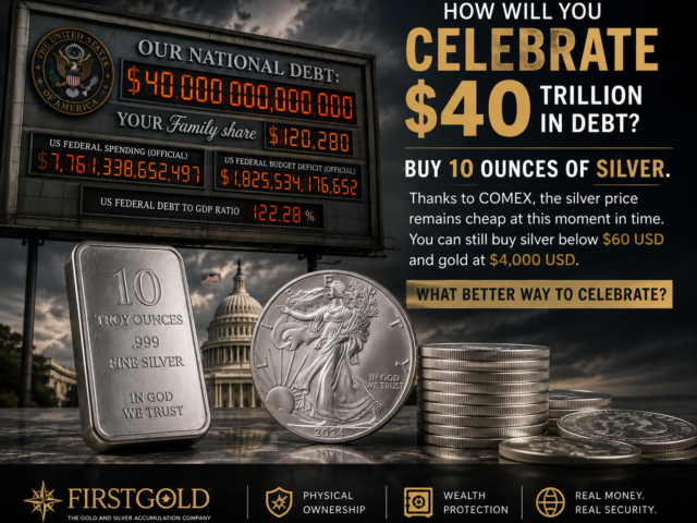 How Will You Mark America’s $40 Trillion Debt Milestone?