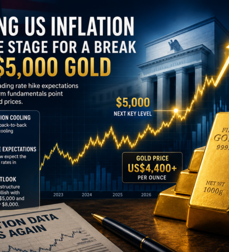 Cooling US Inflation Puts Gold Back in Focus as Markets Look Towards $5,000