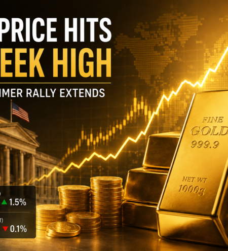Gold Price Surges to 15-Week High as Summer Rally Gains Momentum