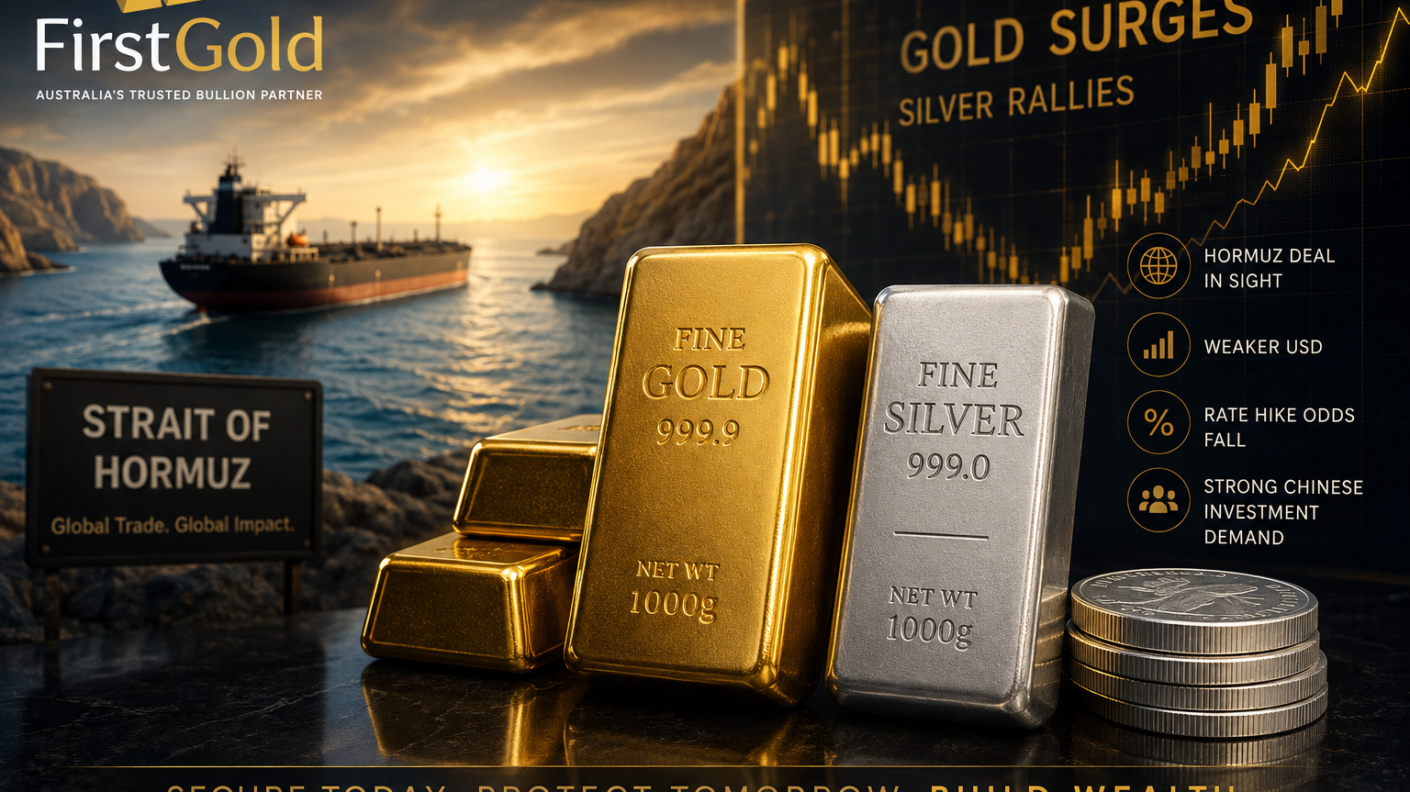 Gold Surges Above $4,230 as Silver Rallies on Hormuz Optimism