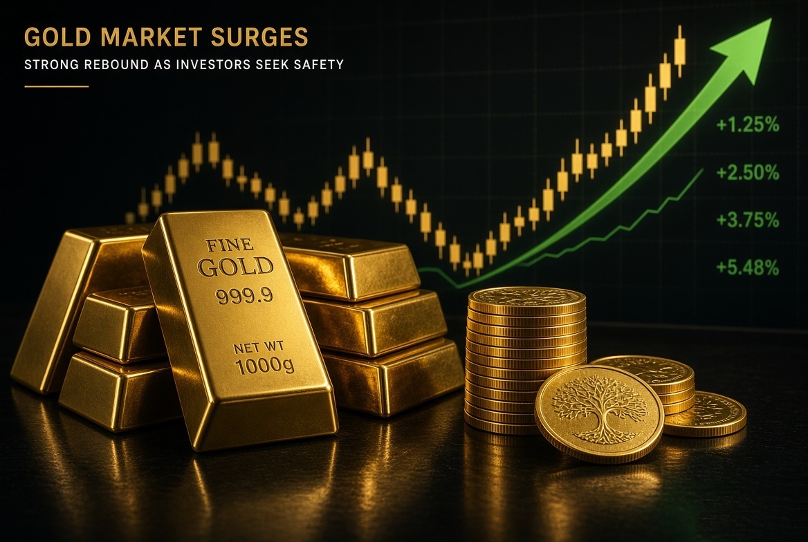 Gold closed higher after the dollar finally weakened