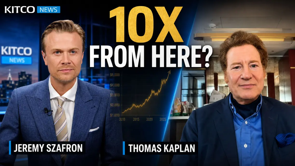 Gold price headed 10 times higher