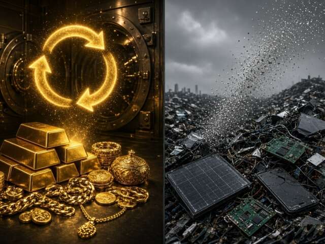 Gold vs Silver: Why Nearly All Gold Ever Mined Still Exists, While Much Silver Is Lost Forever