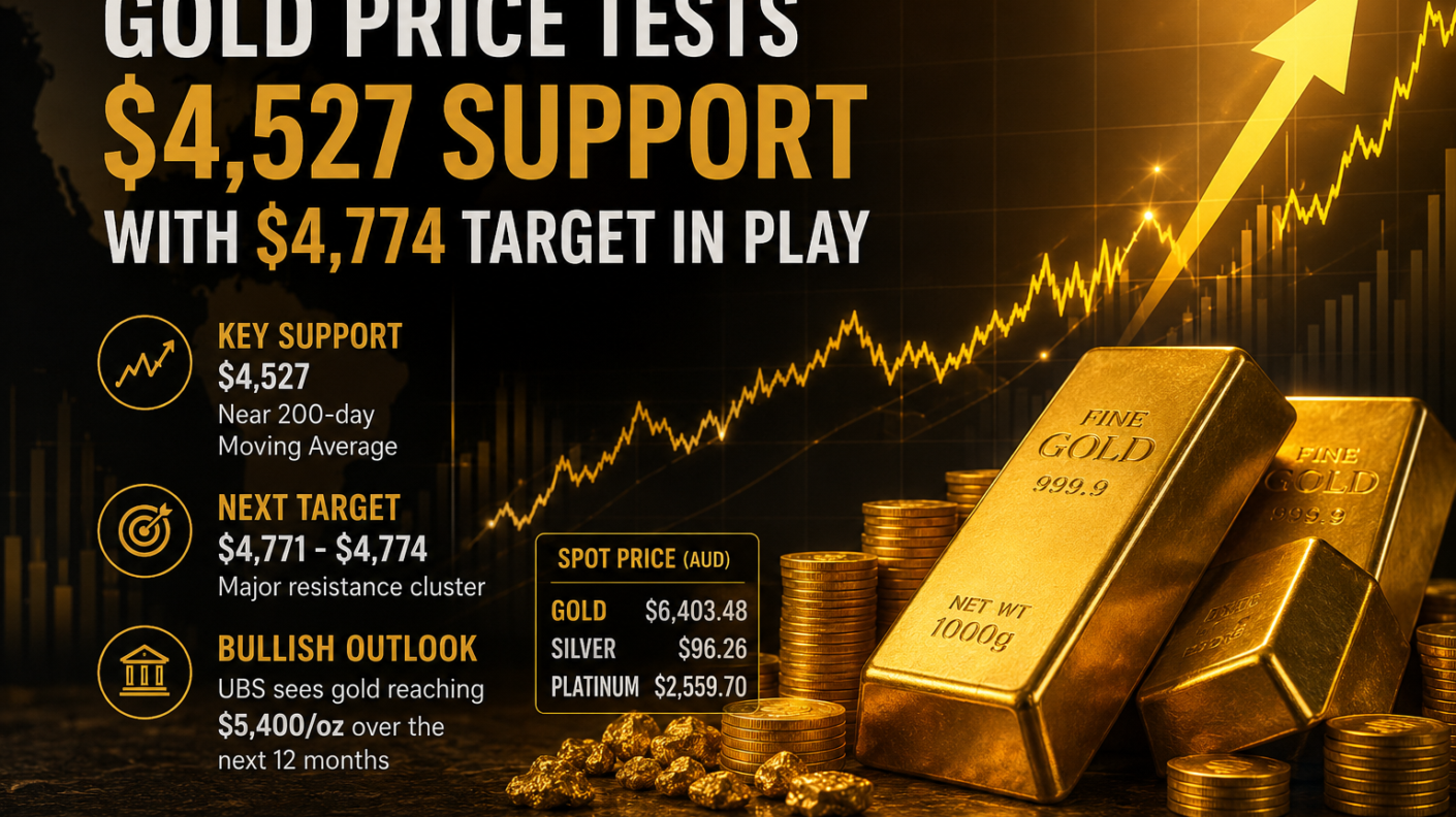 Gold’s Next Move: Pullback, Support and a Potential Run Towards US$5,400