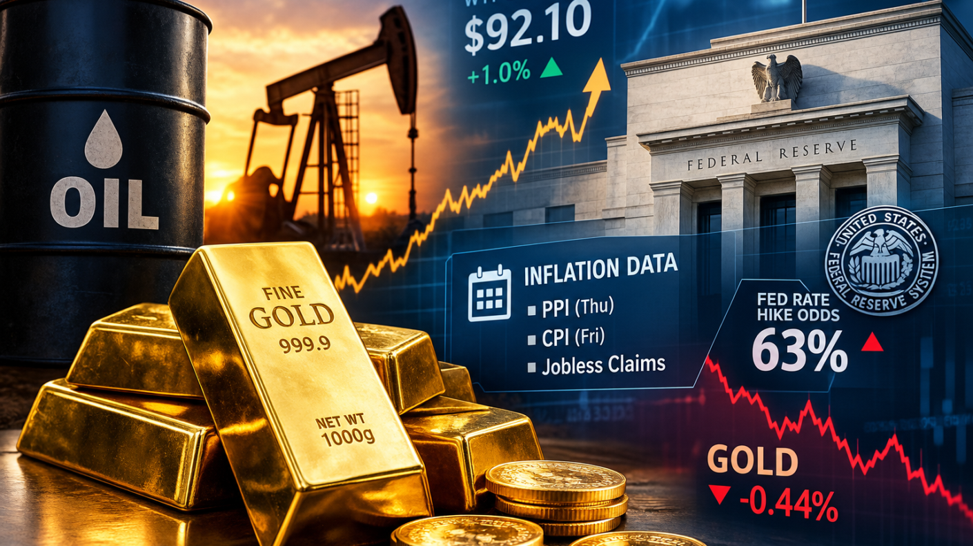 Gold Price Under Pressure as Oil Shock Raises Fresh Inflation Concerns
