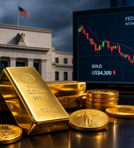 Gold Under Pressure as the Fed Finds Itself in an Almost Impossible Position