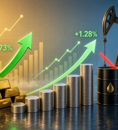 Gold and silver recover as oil and the US dollar ease