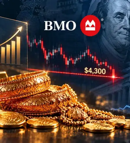 Gold price battles $4,300 support
