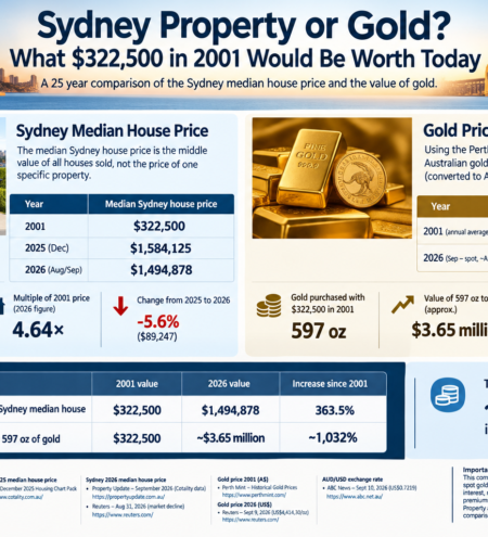 Sydney Property or Gold