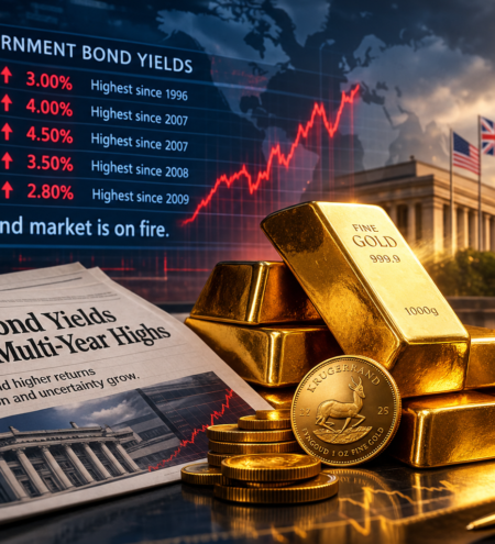 When the Global Bond Market Starts Burning, History Points Back to Gold