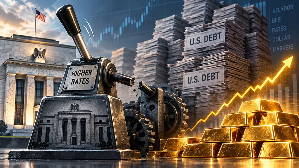 Debt pressure sets stage for higher gold price