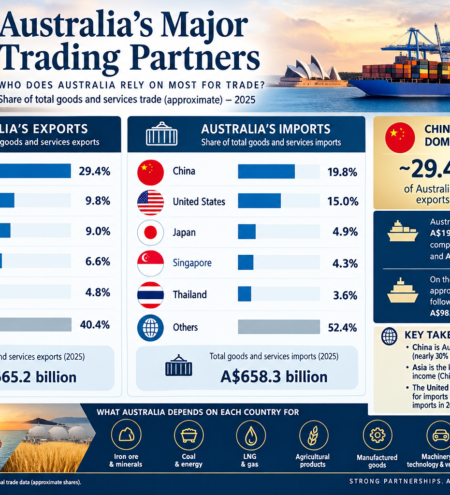 Australia’s major trading partners
