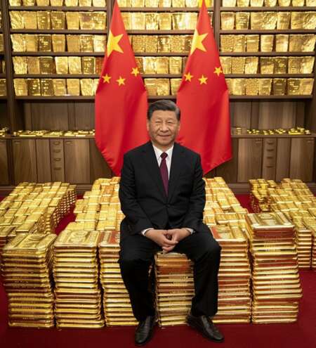 China Extends Gold Buying Streak to 23 Months