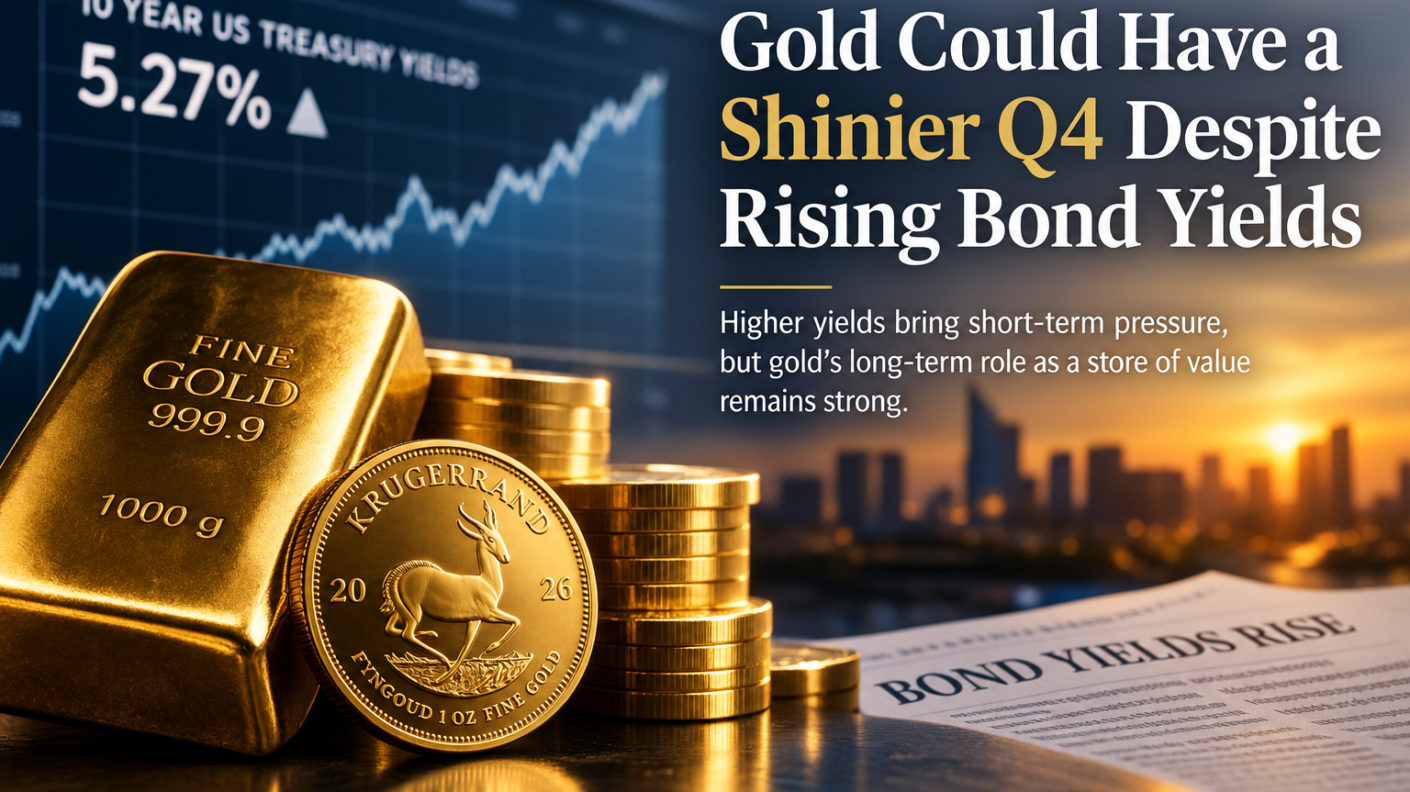 Gold Could Have a Shinier Q4 Despite Rising Bond Yields