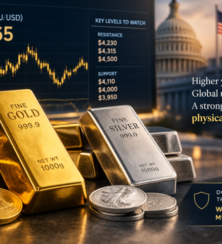Gold Holds Below US$4,200 as High Yields Test Bullion