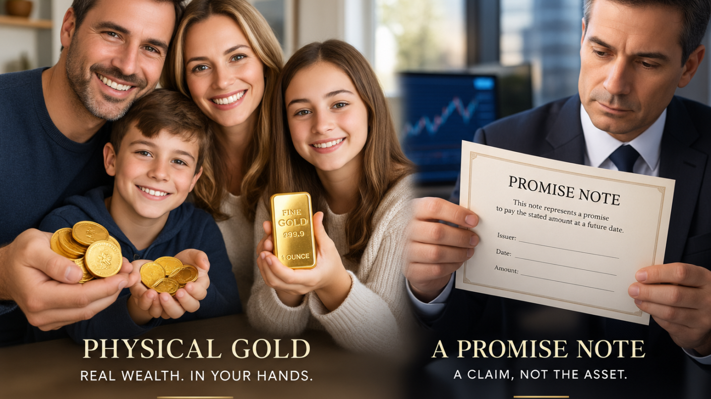 Why Owning Physical Gold Matters