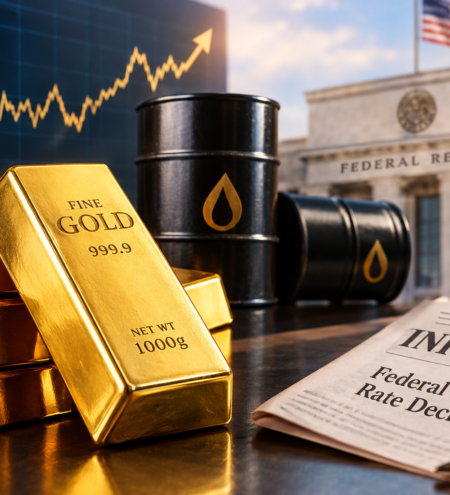 Gold Rebounds as Falling Oil Prices Ease Inflation Fears Ahead of Fed Meeting