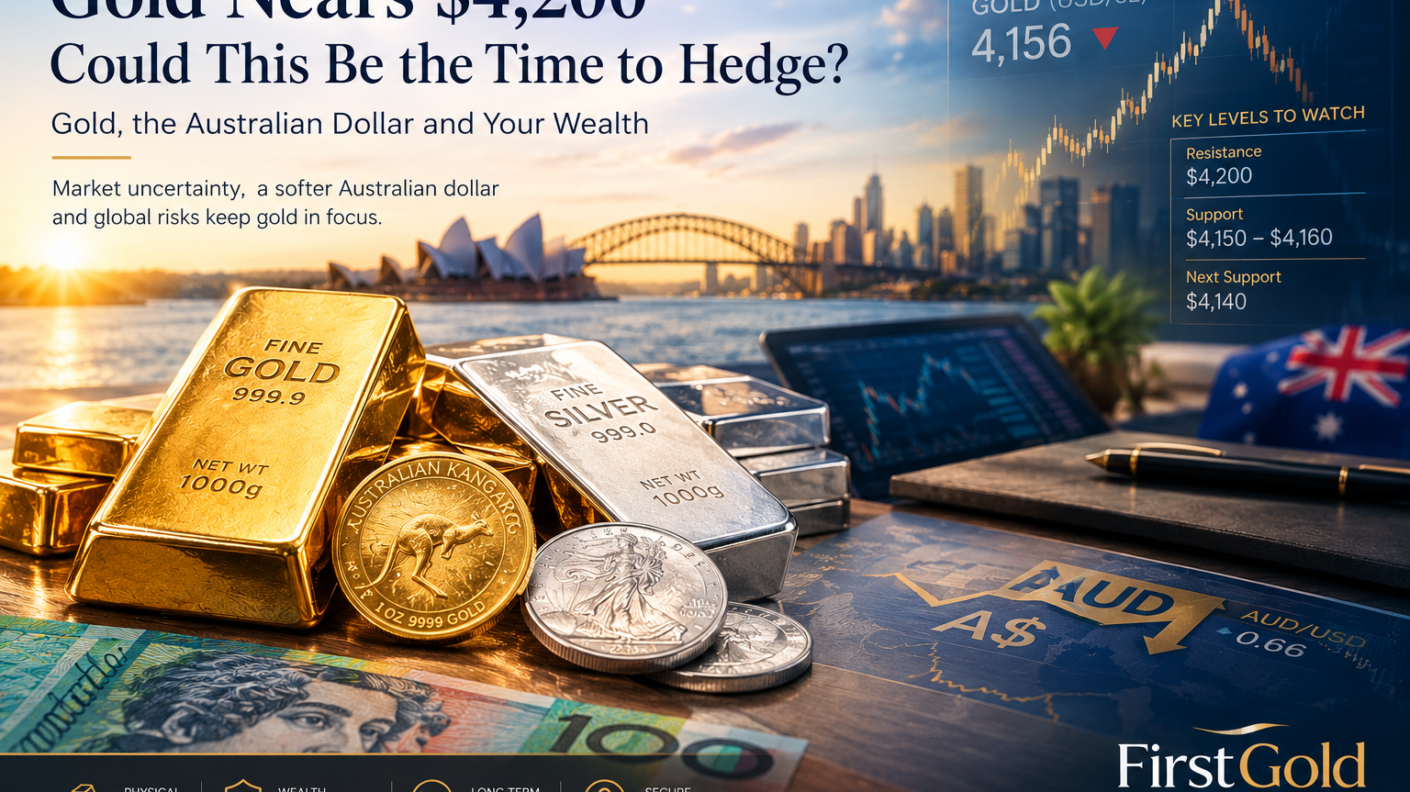 Gold tests an important support level