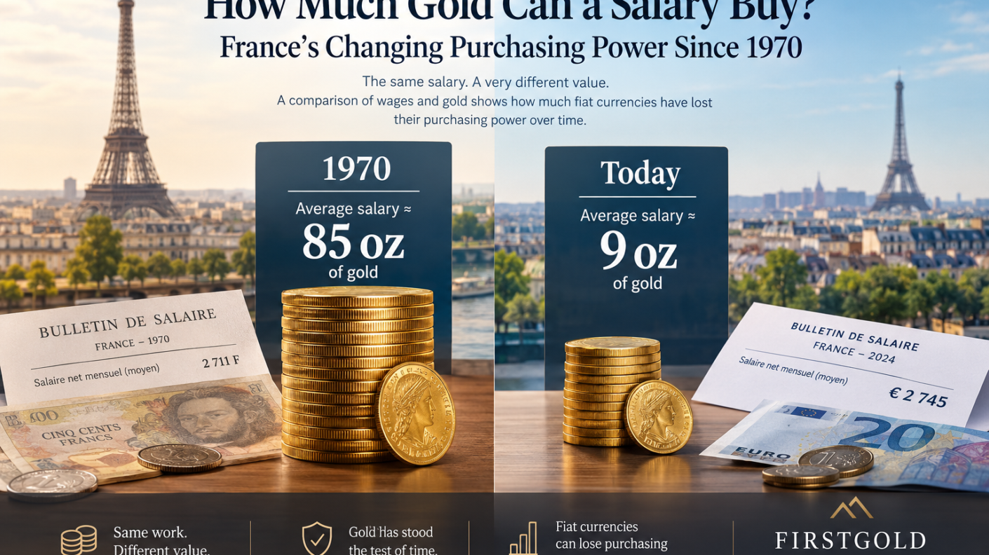 How Much Gold Can a Salary Buy