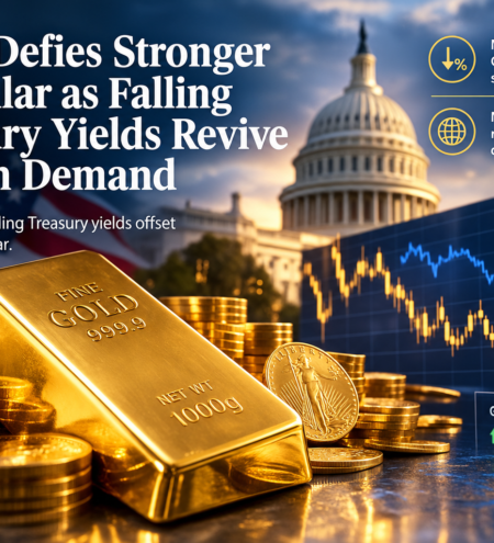 Gold Defies Stronger US Dollar as Falling Treasury Yields Revive Bullion Demand