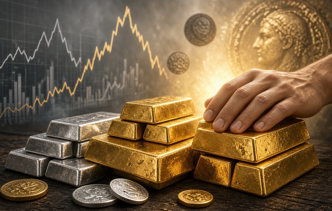 Throughout history, physical gold has served as a store of value and a form of financial security during periods of war