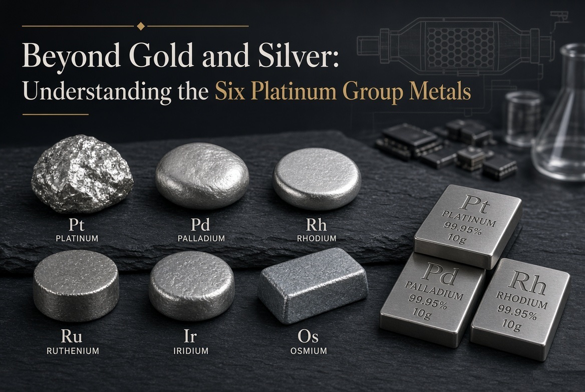 Understanding the Six Platinum Group Metals